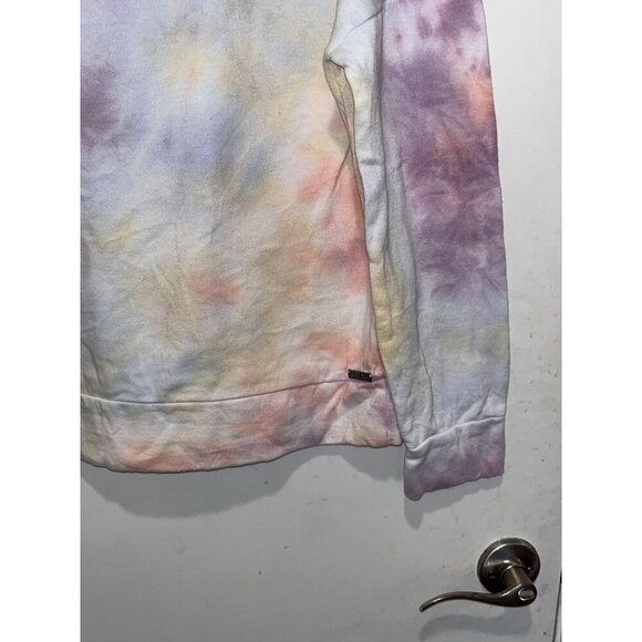 Betsey Johnson Tie-Dye Crewneck Pastel Casual Women's Sweatshirt Size XL - Picture 3 of 6